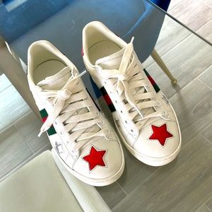 Gucci Ace sneakers with Stars size 36 women